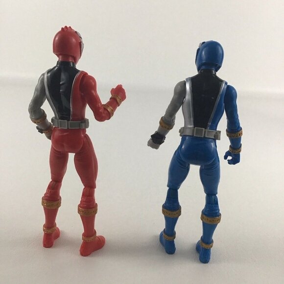 Power Rangers Lightning Collection Dino Fury 6” Figure Red Blue Lot 2021 Hasbro - Picture 3 of 6